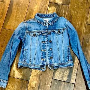 Girls Old Navy Jean Jacket size L 10/12